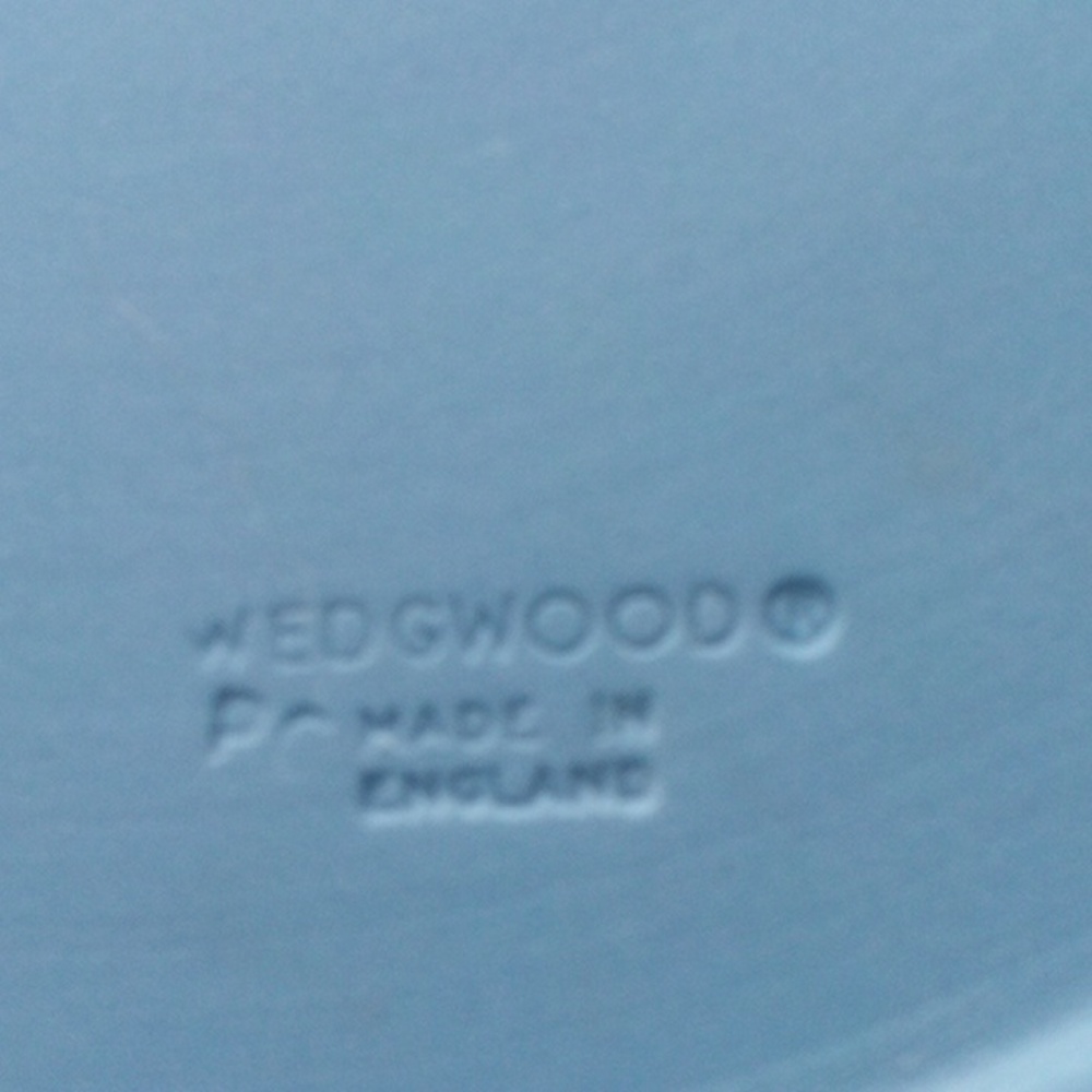 Wedgwood  1991 Blue and White Decorative Plate (Christmas 1991) - Picture 4 of 8